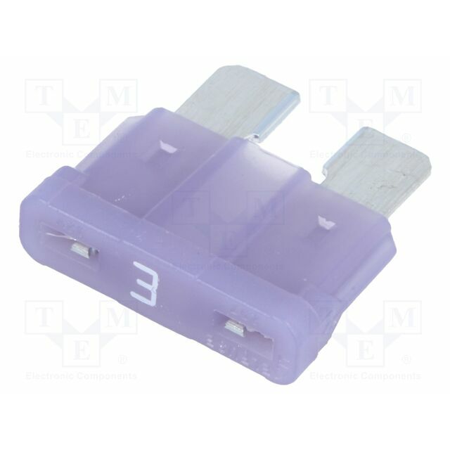 LITTELFUSE Fuse: fuse; 19mm; automotive; 3A