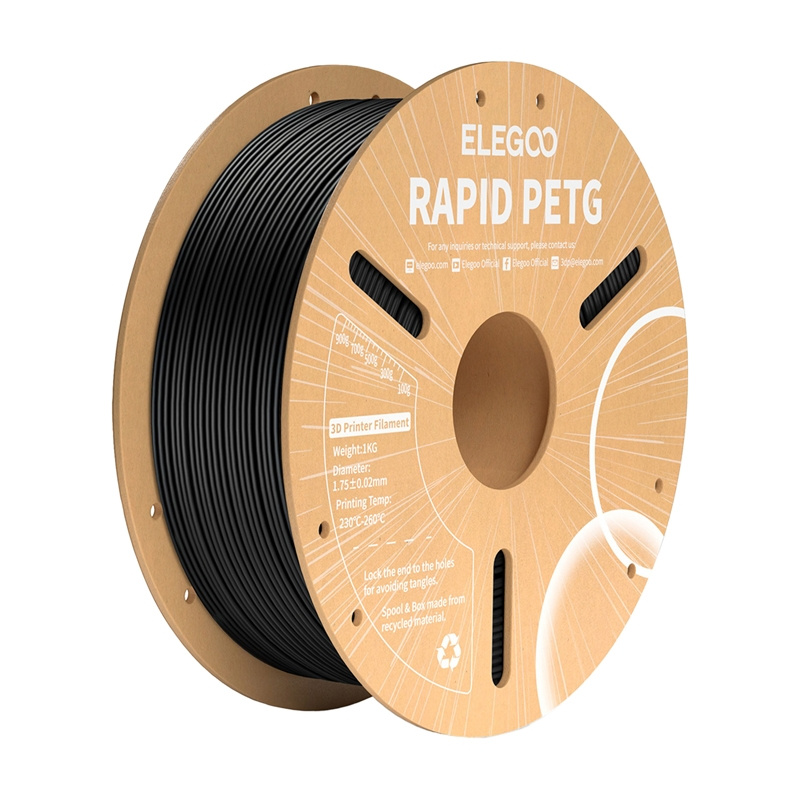 ELEGOO Rapid PETG Filament (Black) |