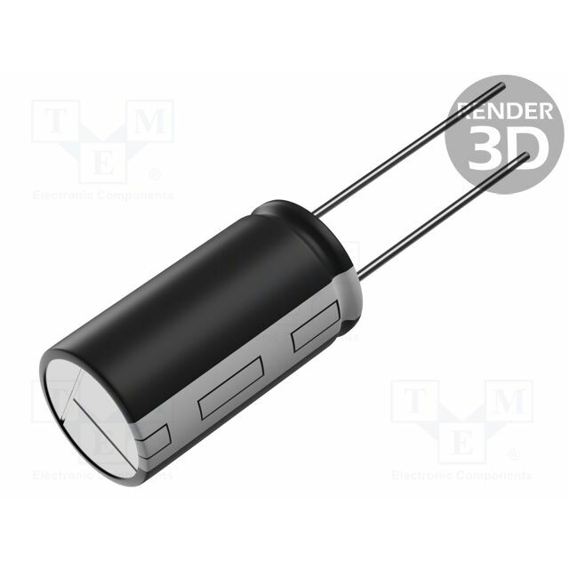 PANASONIC Capacitor: electrolytic; low ESR; THT