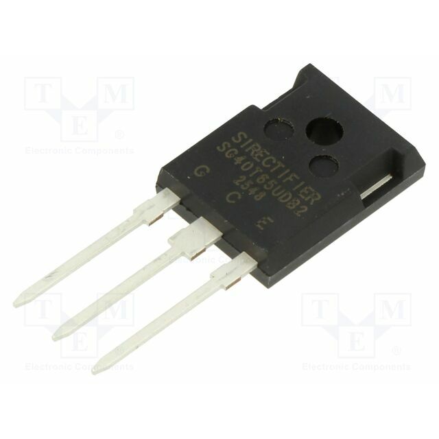 SIRECTIFIER Transistor: IGBT; 650V; 40A; TO247AD
