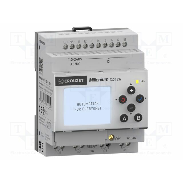 CROUZET Programmable relay; IN: 8; Analog