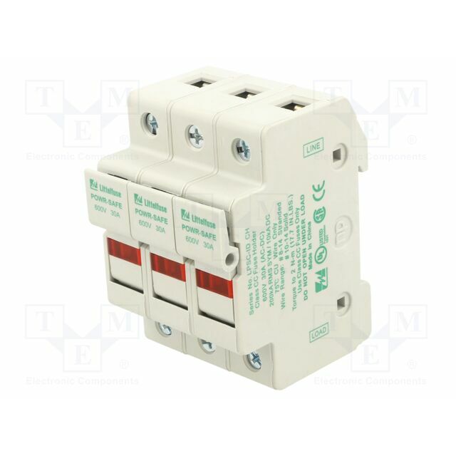 LITTELFUSE Fuse holder; 10.3x38mm; for