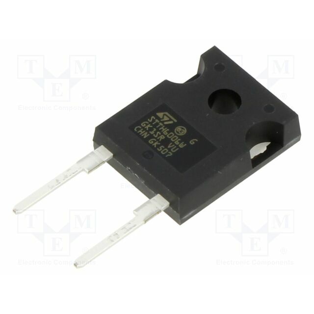 STMICROELECTRONICS Diode: rectifying; THT; 600V; 60A