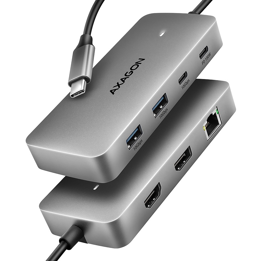 AXAGON HMC-CUB83X2 USB hub 7in 1