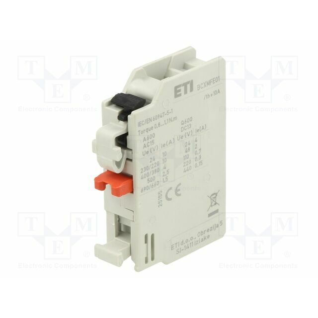 ETI POLAM Auxiliary contacts; screw terminals