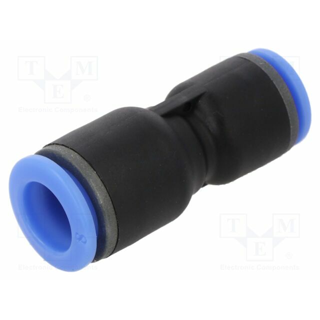 PNEUMAT Push-in fitting; straight,inline splice