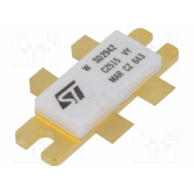 STMICROELECTRONICS Transistor: N-MOSFET; unipolar; RF; 130V