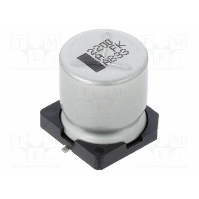 PANASONIC Capacitor: electrolytic; low ESR; SMD