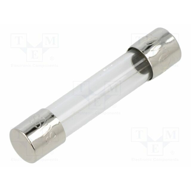 EATON/Bussmann Fuse: fuse; 6.3x32mm; cylindrical