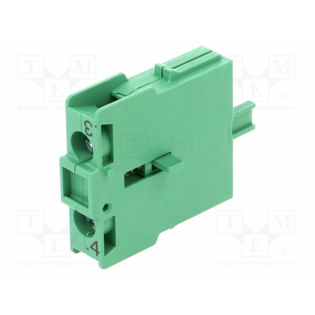 SCHLEGEL Contact block; IP20; Contacts: NO