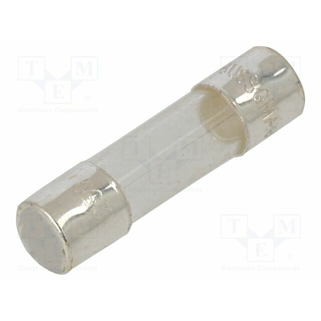 EATON/Bussmann Fuse: fuse; 5x20mm; cylindrical,glass