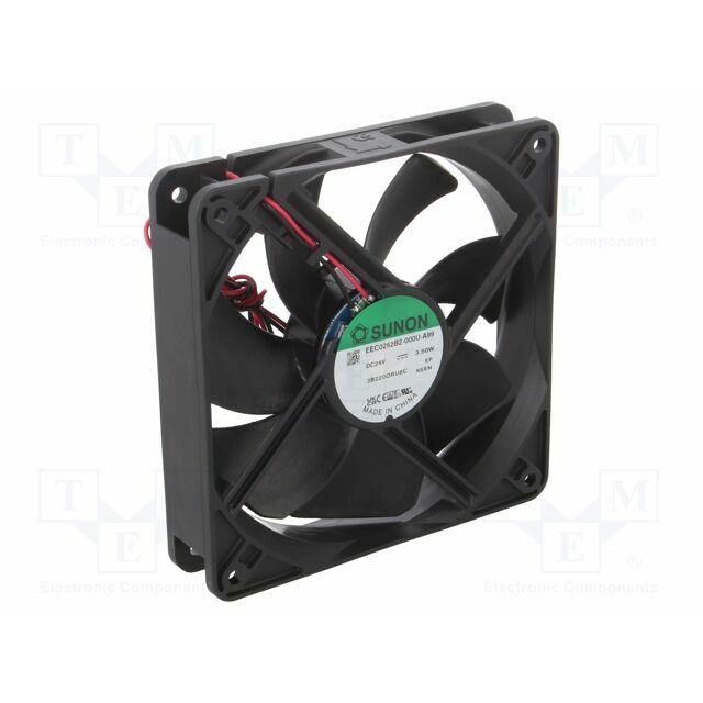 SUNON Fan: DC; 120x120x25mm; axial; 24VDC