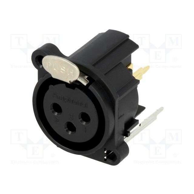 AMPHENOL Connector: XLR; socket; female; 6A