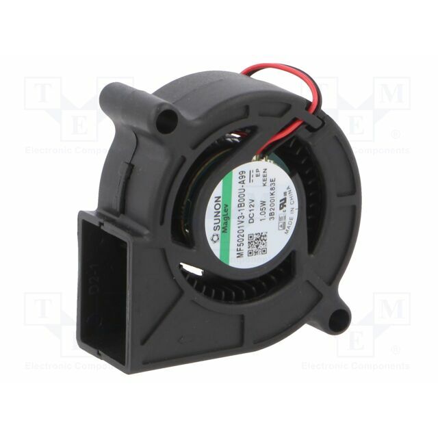 SUNON Fan: DC; 50x50x20mm; blower; 12VDC