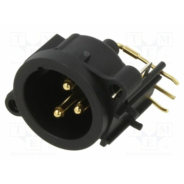 NEUTRIK Connector: XLR; socket; male; PIN: