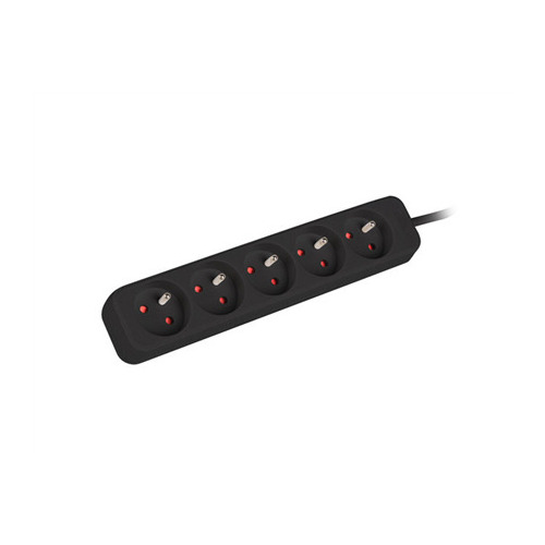 LANBERG Extension lead; H05VV-F; 3G1mm2; 1