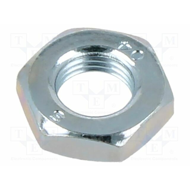 BOSSARD Nut; hexagonal; M10; steel; zinc