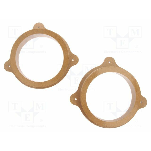 4CARMEDIA Spacer ring; MDF; 165mm; Mercedes