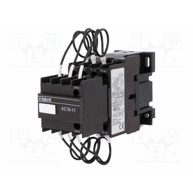 ISKRA Contactor: 3-pole; for DIN rail