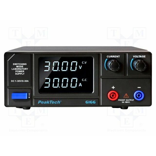 PEAKTECH Laboratory power supply: standard; 0÷30VDC
