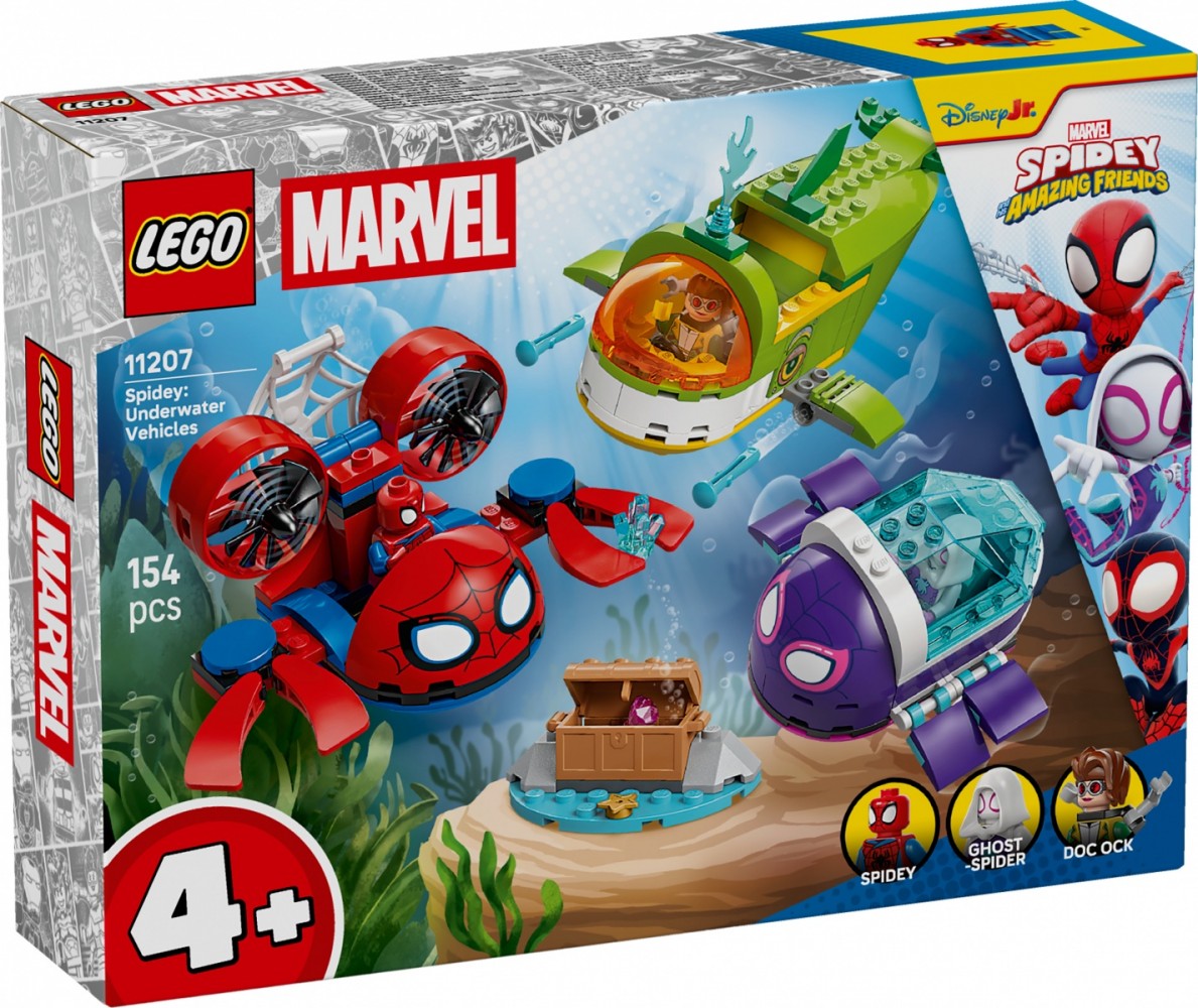 LEGO MARVEL 11207 Spidey: Underwater Vehicles