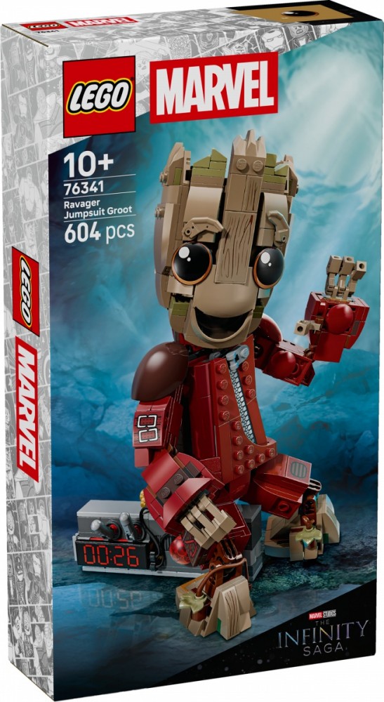 LEGO Marvel 76341 Groot Nemiernieka kombinezonā