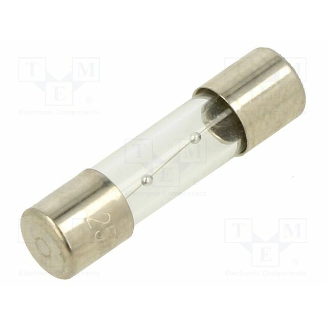 OPTIFUSE Fuse: fuse; 5x20mm; glass; 750mA