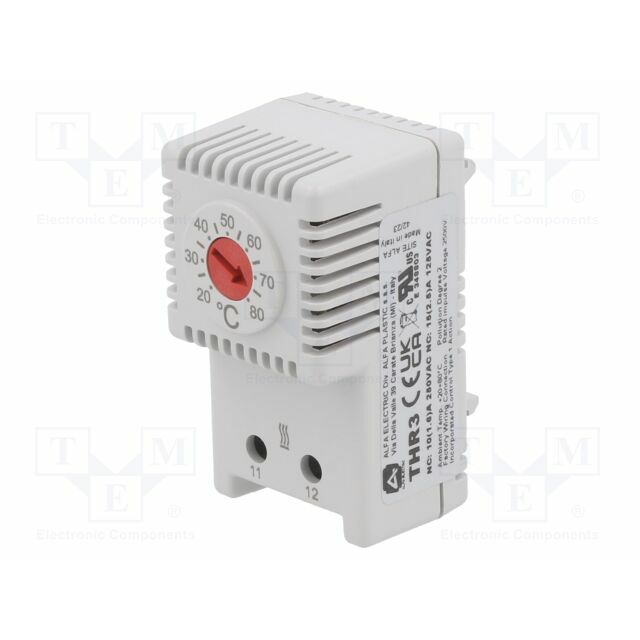 ALFA ELECTRIC Sensor: thermostat; NC; 10A