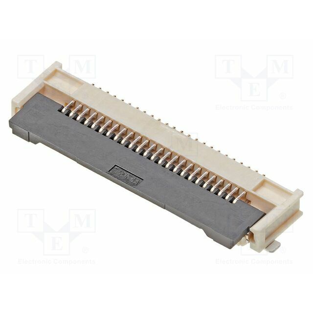 MOLEX Connector: FFC/FPC; gold-plated; SMT; 500mA