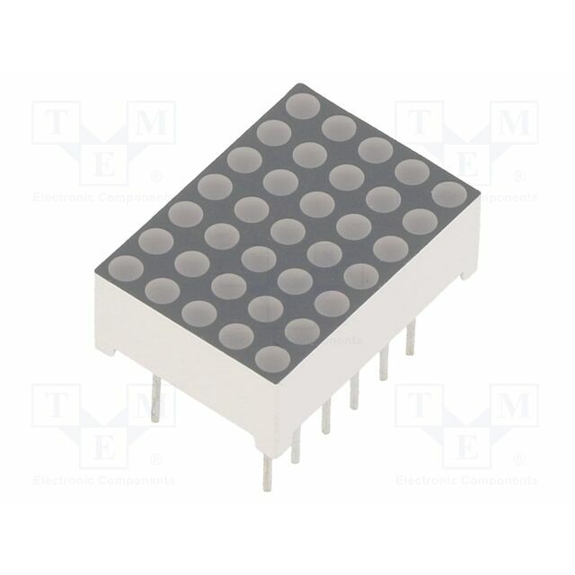 FORYARD Display: LED; matrix; 5x7; blue
