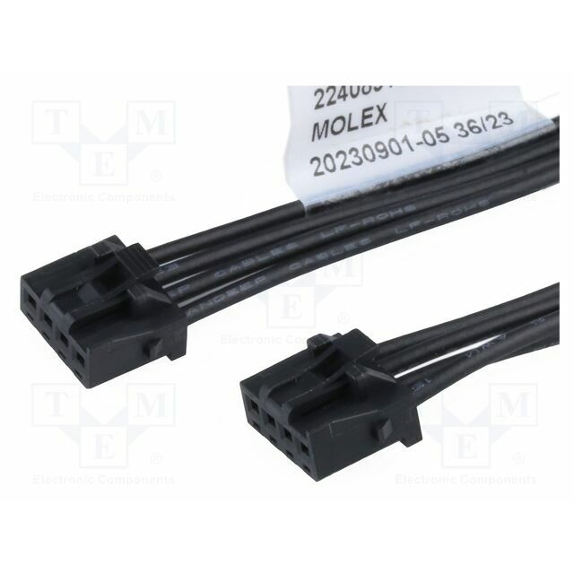 MOLEX Connector: wire-board; PIN: 4; Plating: