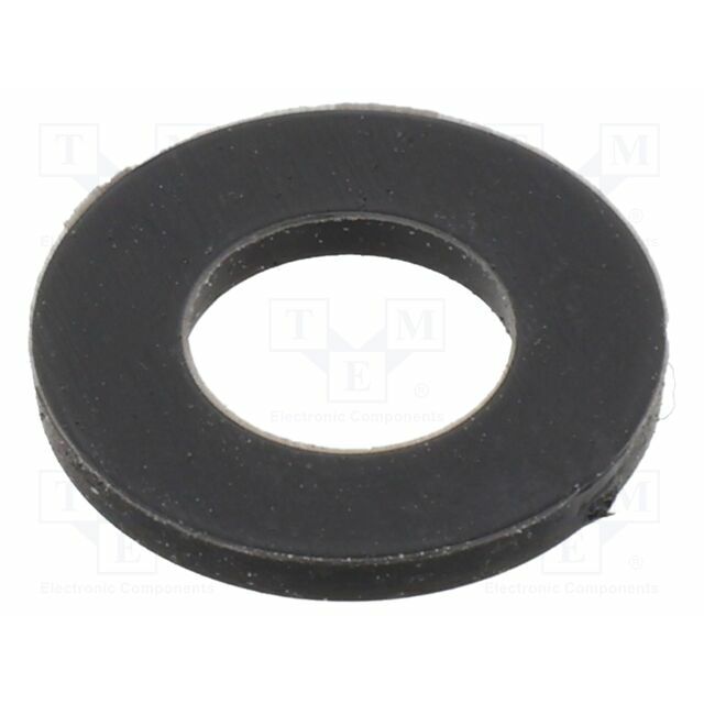 ESSENTRA Washer; round; h=1mm; D=10mm; polyamide