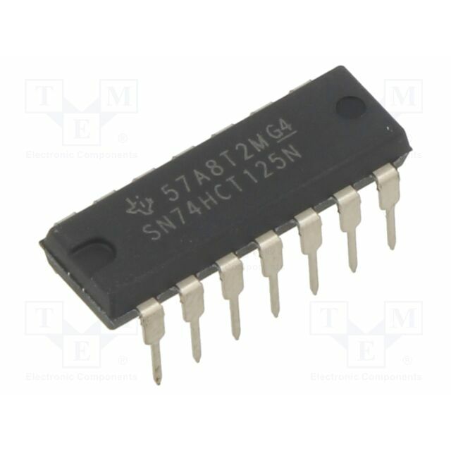 TEXAS INSTRUMENTS IC: digital; buffer; PDIP14