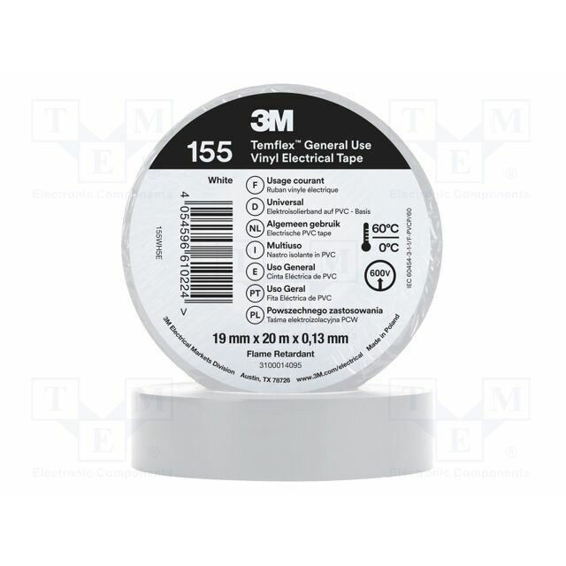 Tape: electrical insulating; W: 19mm; L:
