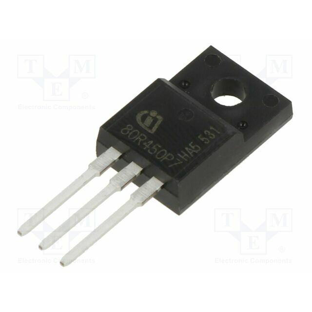 INFINEON TECHNOLOGIES Transistor: N-MOSFET; unipolar; 800V