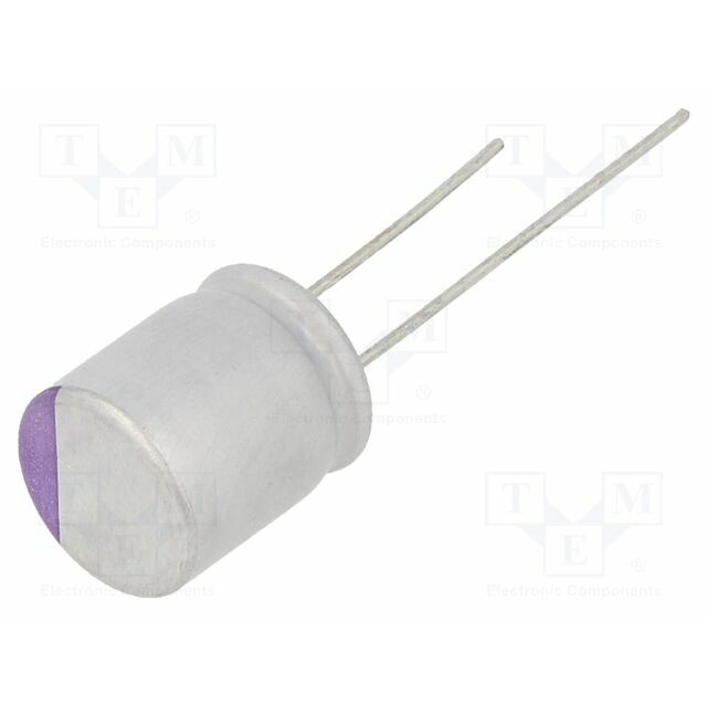 PANASONIC Capacitor: polymer; 47uF; 20VDC; THT