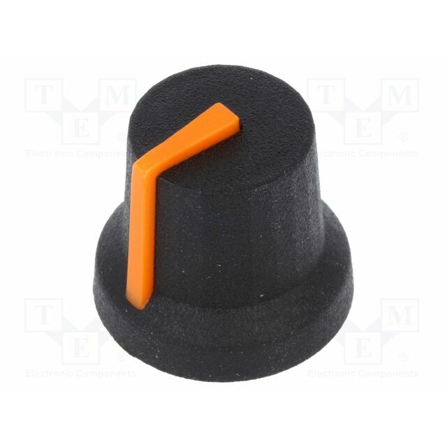 CLIFF Knob; with pointer; rubber,plastic
