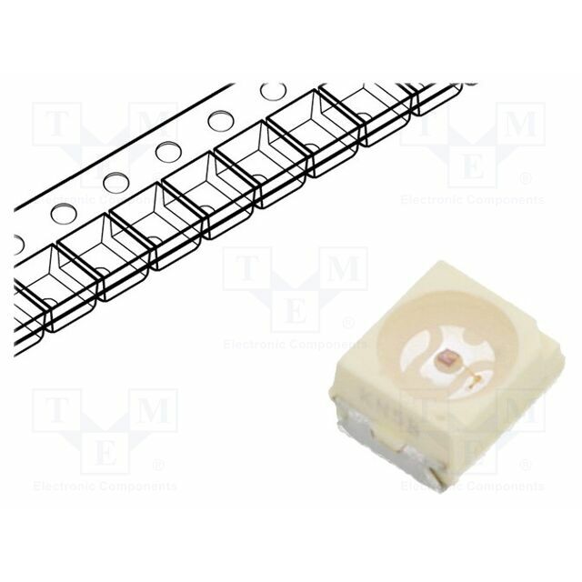 VISHAY LED; red; SMD; PLCC2; 22mcd