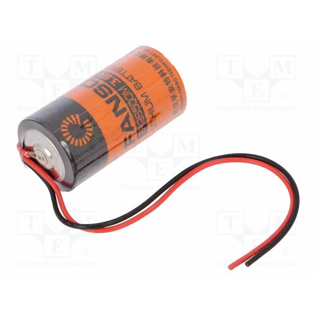 Battery: lithium; C; 3.6V; 6000mAh