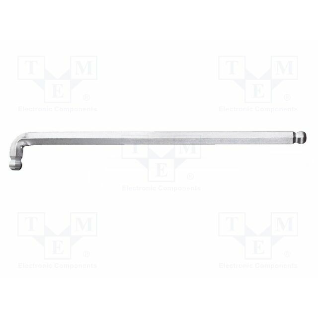 Wrench: hex key; spherical; HEX 2mm