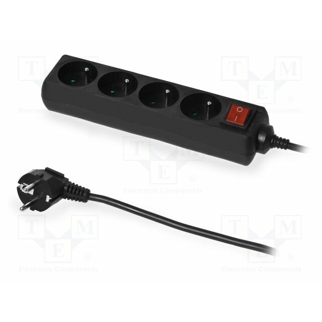 PLASTROL Extension lead; H05VV5-F; 3G1mm2; 1