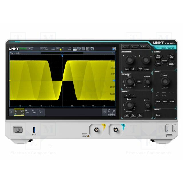 UNI-T Oscilloscope: digital; Ch: 2; 100MHz