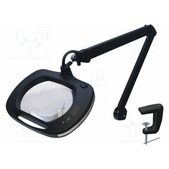 IDEAL-TEK Tool: desk magnifier; ESD,with