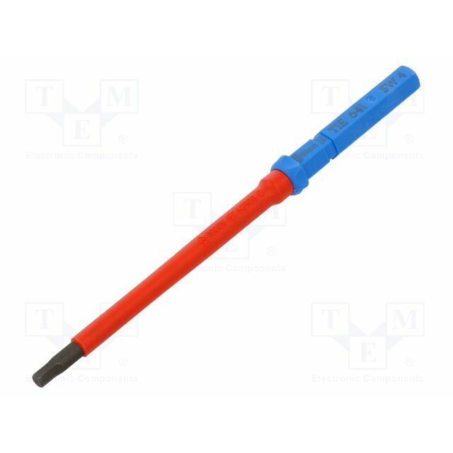 Interchangeable blade; insulated; Hex Plus key