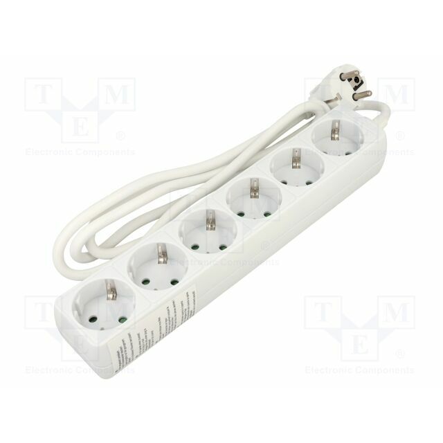 Extension lead; H05VV-F; 3G1.5mm2; 1