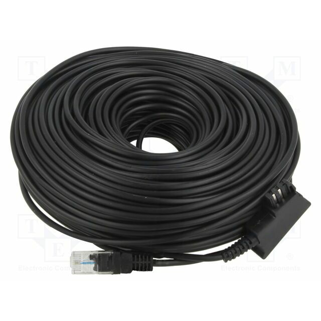 Cable: telephone; RJ45 plug,TAE F
