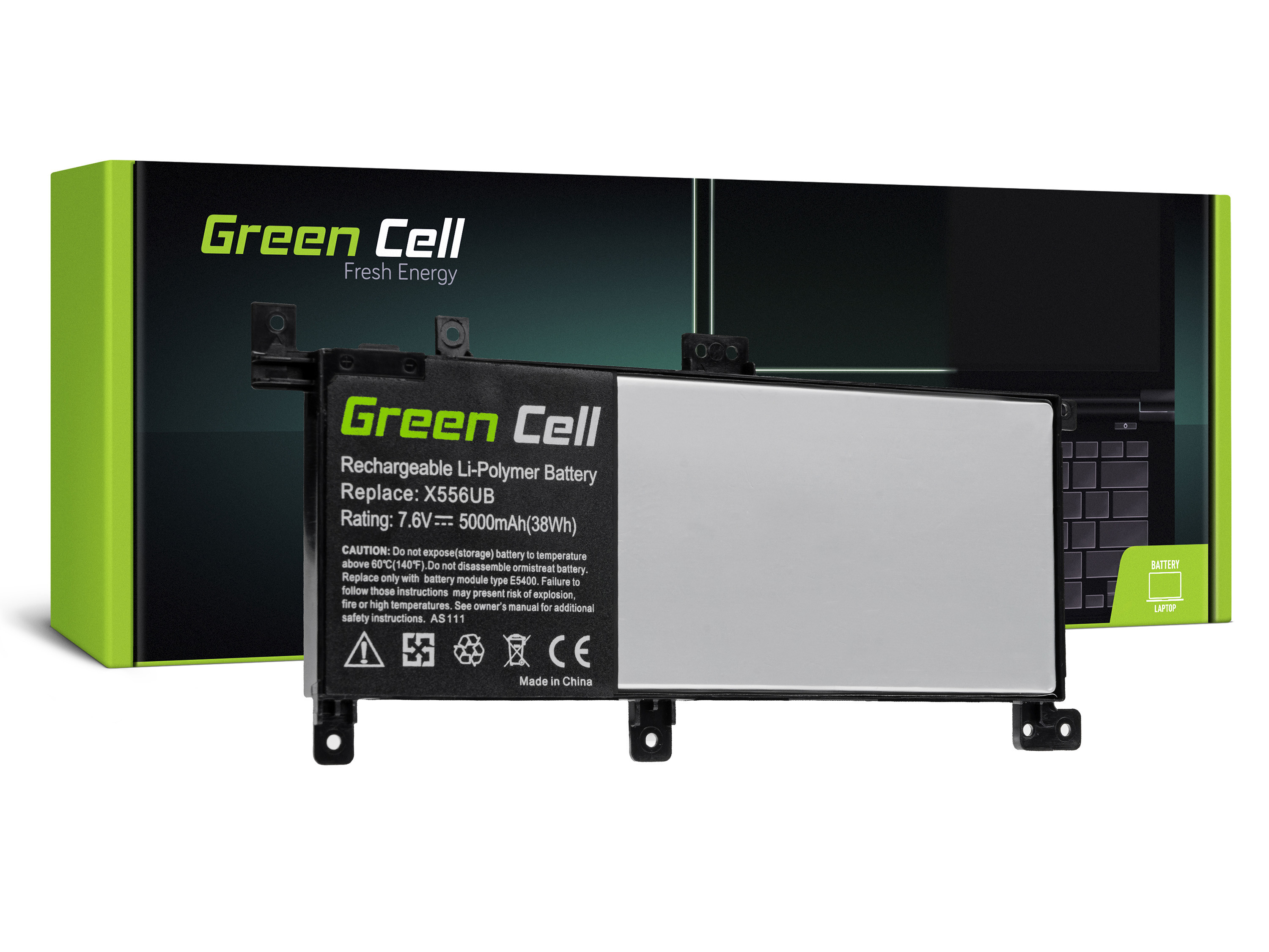 Green Cell Battery C21N1509 for Asus