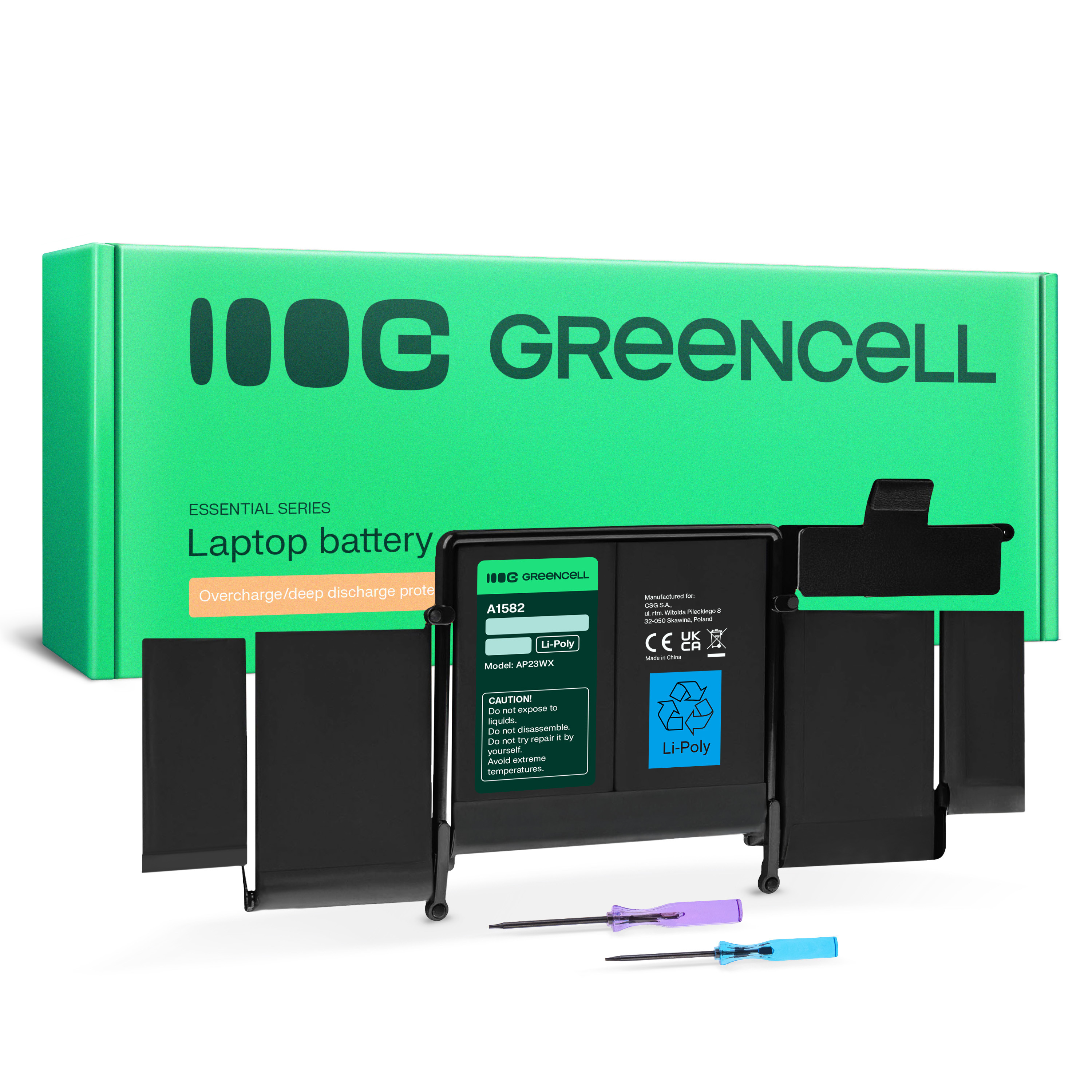 Green Cell Battery A1582 for Apple