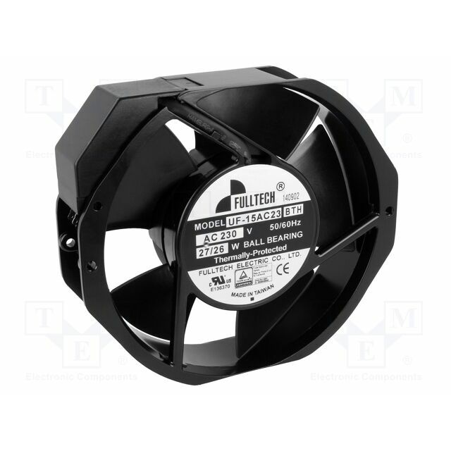 FULLTECH Fan: AC; 172x150x38mm; axial; 230VAC