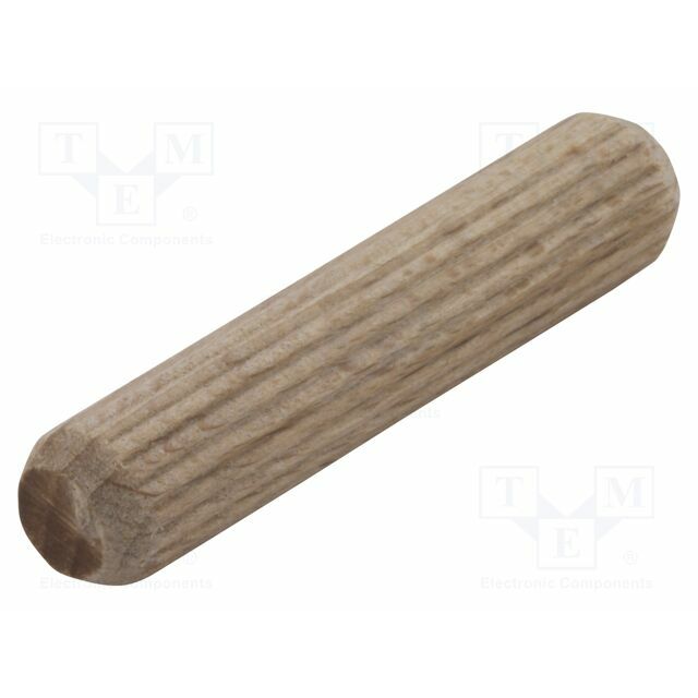 WOLFCRAFT Assembly stud; wood (beech); Ø: